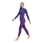 SBART 3mm violets sieviešu hidrotērps - Image 3