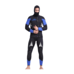 SBART 5mm divdaļīgs vīriešu hidrotērps ar masku